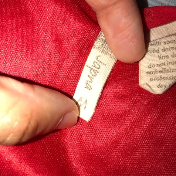 Red tank w/ emblems - Picture 2 of 3